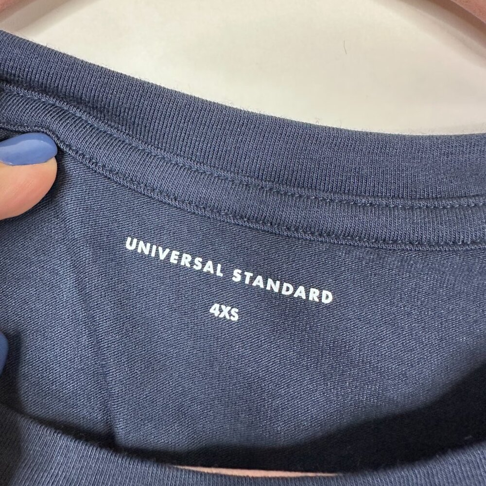 2/$30 Nwt Universal Standard Tee Rex Short Sleeve Navy Blazer Xs #A1015- 17 — image 5 of 8